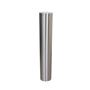 7" Flat Stainless Steel Bollard Covers